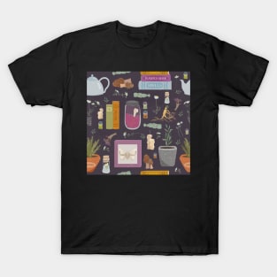 Spell Components Pattern T-Shirt